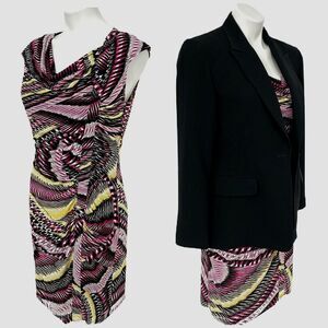 Alfani Dress Womens 12P Lot Multicolor Stretch Blazer Officecore Corpcore Career